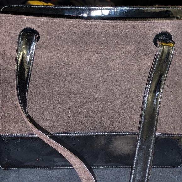 Chanel Brown and Black Tote Bag - Picture 2 of 6